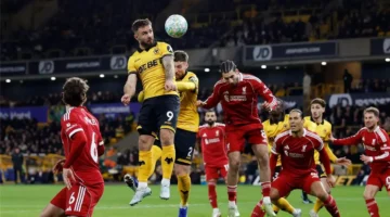 موعد مباراة ليفربول القادمة عقب الهزيمة أمام ولفرهامبتون في الدوري الإنجليزي الممتاز